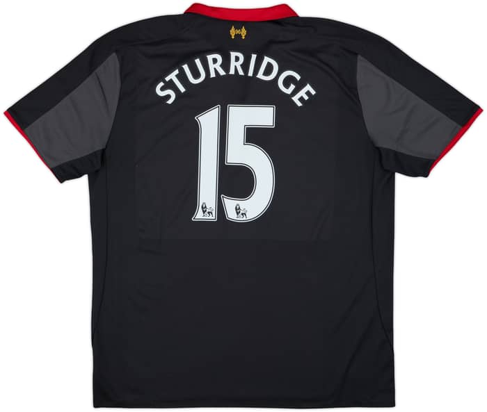2014-15 Liverpool Third Shirt Sturridge #15 - 7/10 - (XXL)