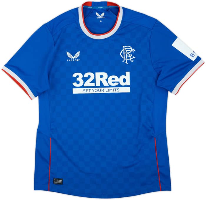 2022-23 Rangers Home Shirt - 7/10 - (XL)