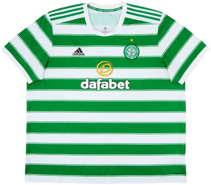2021-22 Celtic Home Shirt - 10/10 - (3XL)