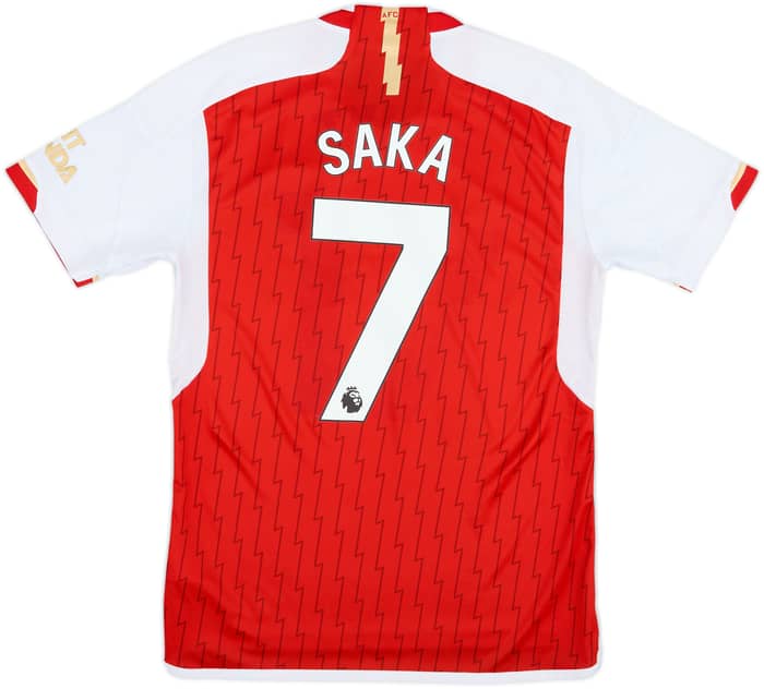 2023-24 Arsenal Home Shirt Saka #7 - 3/10 - (M)