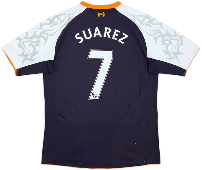 Camiseta de la tercera equipación del Liverpool 2012-13 Suarez #7 - 8/10 - (M)