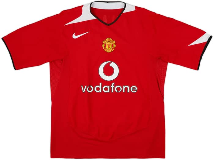 2004-06 Manchester United Camiseta Local Ronaldo #7 - 6/10 - (L)