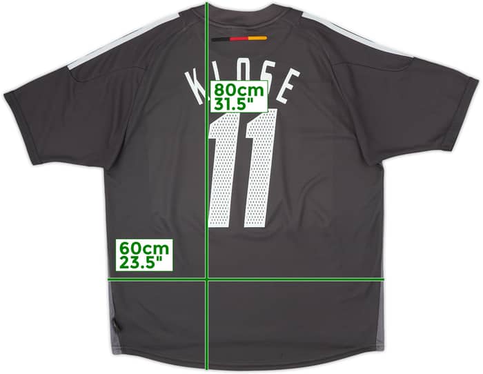 2002-04 Germany Away Shirt Klose #11 - 9/10 - (XL)