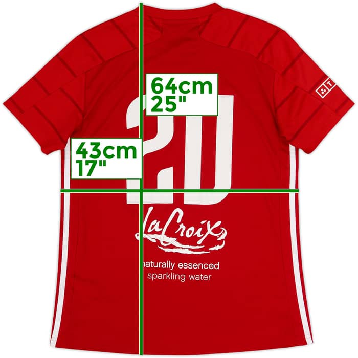 2020 NEFC Away Shirt #22 - 7/10 - (Women's S)