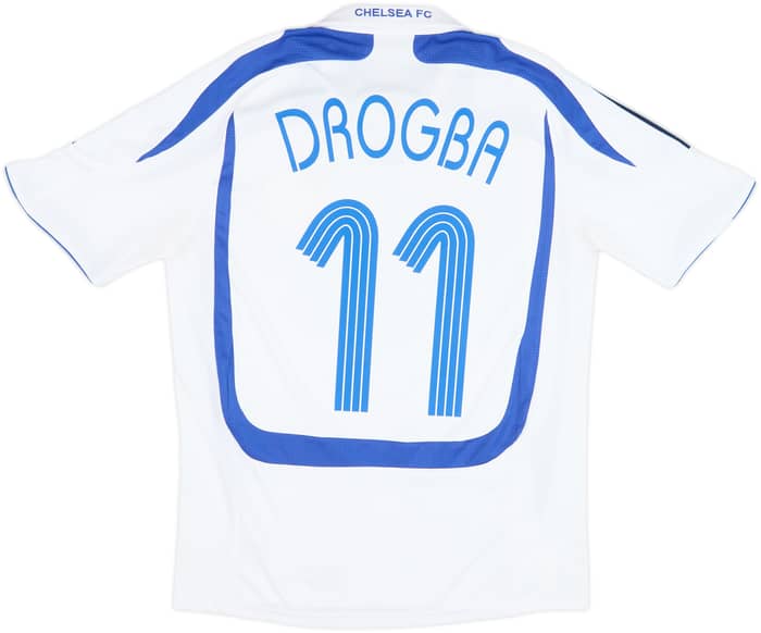 2007-08 Chelsea **Tercera Camiseta** Drogba #11 - 8/10 - (S)