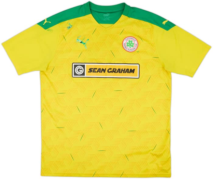 2020-22 Cliftonville Away Shirt - 4/10 - (XL)