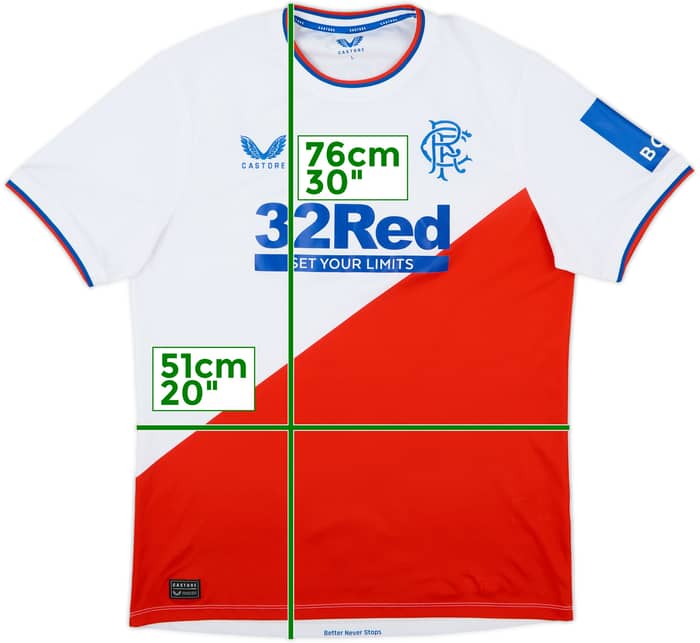2022-23 Rangers Away Shirt - 8/10 - (L)
