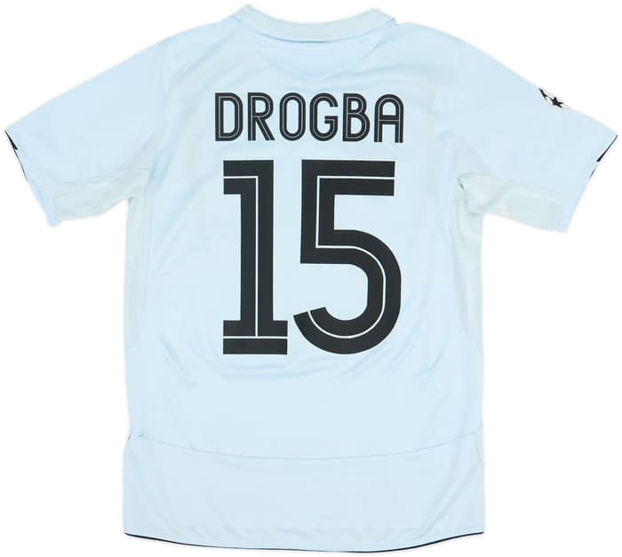 2005-06 Chelsea Away Shirt Drogba #15 - 7/10 - (S)