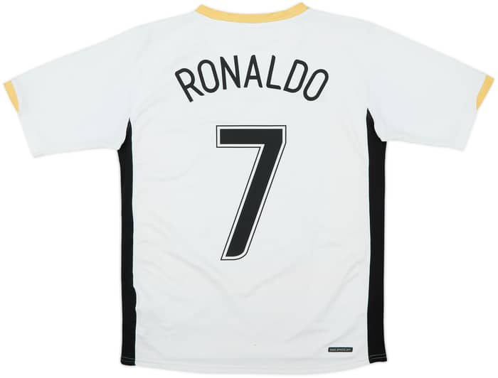 2006-08 Manchester United Away Shirt Ronaldo #7 - 6/10 - (XL.Boys)