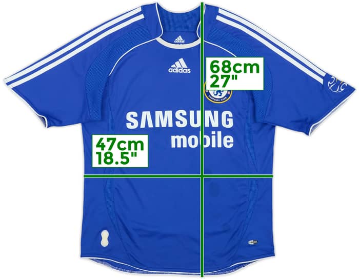 2006-08 Chelsea Home Shirt - 5/10 - (L.Boys)