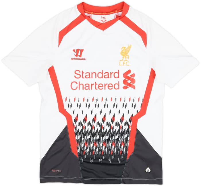 Camiseta de visitante del Liverpool 2013-14 Gerrard #8 - 6/10 - (S)
