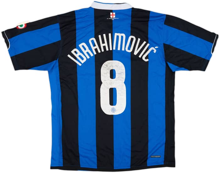2006-07 Inter de Milán Camiseta Local Ibrahimovic #8 - 5/10 - (L)