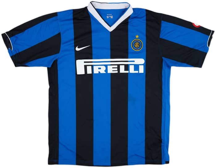 2006-07 Inter de Milán Camiseta Local Ibrahimovic #8 - 5/10 - (L)