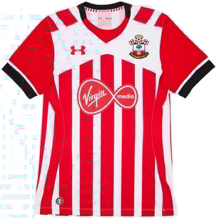 2016-17 Southampton Home Shirt Virgil #17 - 8/10 - (M)
