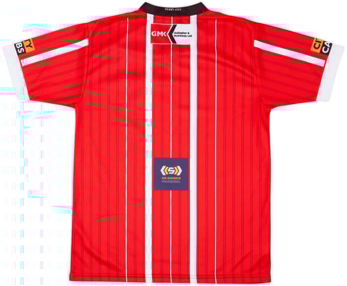2022-23 Derry City Home Shirt - 10/10 - (L.Boys)