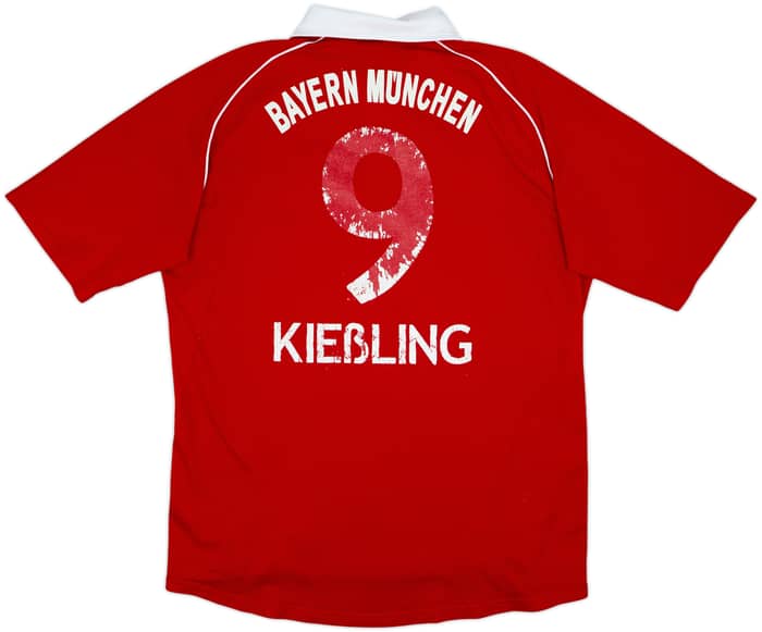 Camiseta de local del Bayern Munich 2005-06 Kiessling #9 - 4/10 - (XXL)