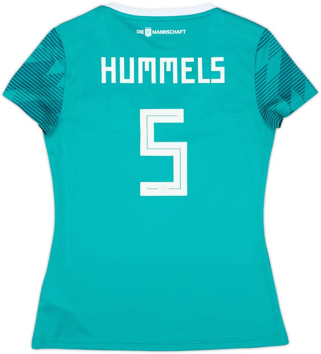 2018-19 Germany Away Shirt Hummels #5 - 9/10 - (Women's M)