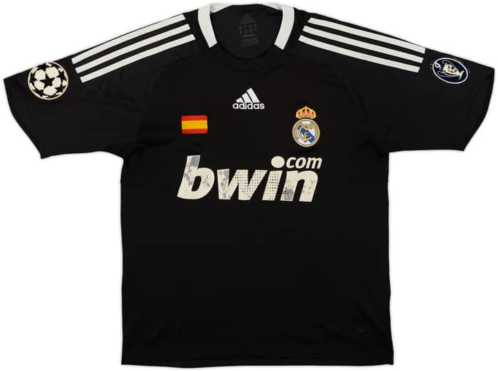 2008-09 Real Madrid CL Third Shirt - 4/10 - (L.Boys)