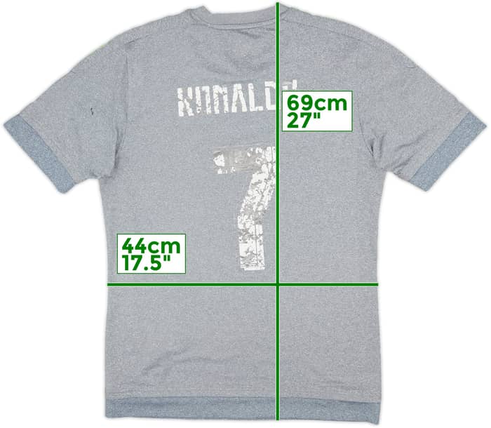 2015-16 Real Madrid Away Shirt Ronaldo #7 - 3/10 - (S)