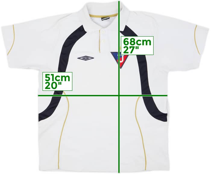 2006 LDU Quito Umbro Polo Shirt - 9/10 - (M)