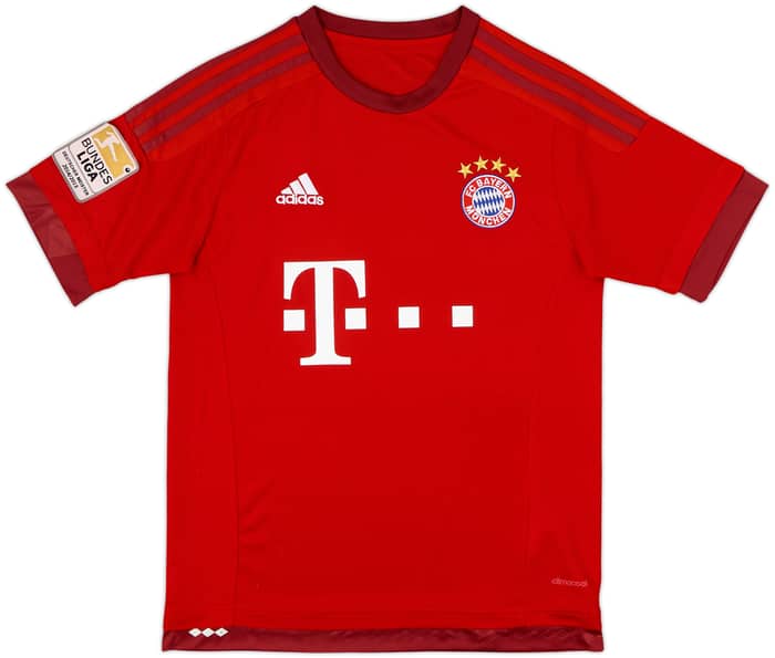 2015-16 Bayern Munich Home Shirt Muller #25 - 4/10 - (S)