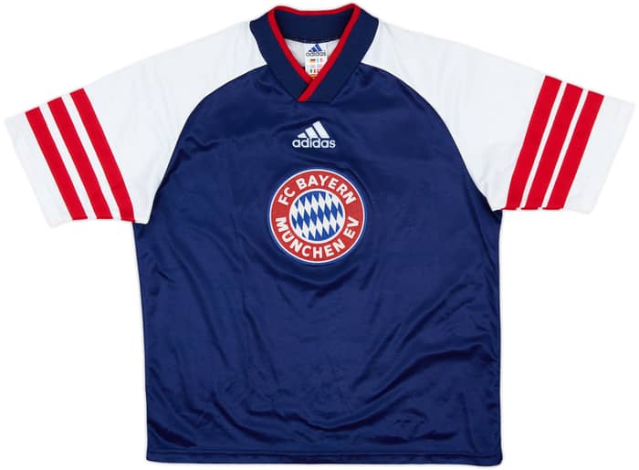 1997-98 Bayern Munich adidas Training Shirt - 8/10 - (L.Boys)