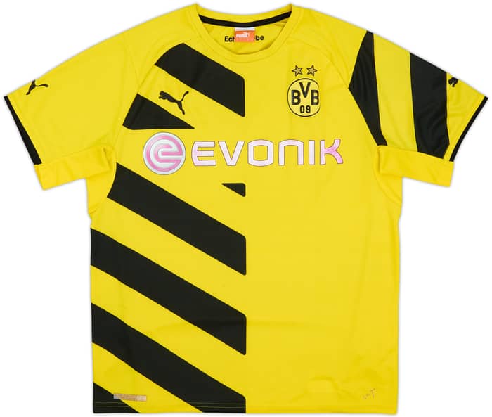2014-15 Borussia Dortmund Home Shirt - 4/10 - (L)