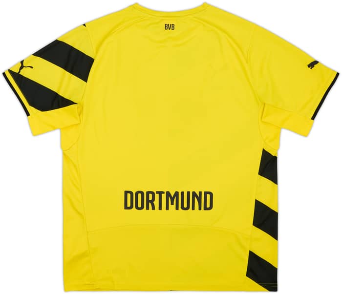 2014-15 Borussia Dortmund Home Shirt - 4/10 - (L)