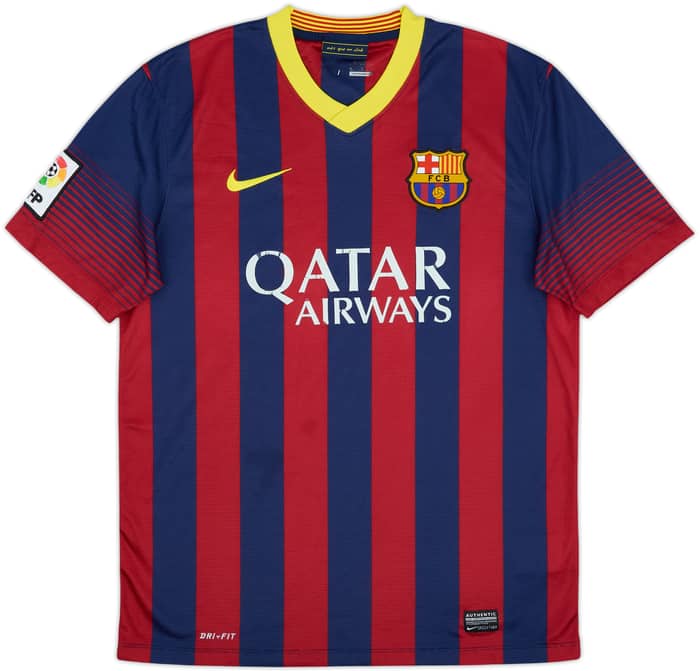 2013-14 Barcelona Camiseta Local - 5/10 - (M)