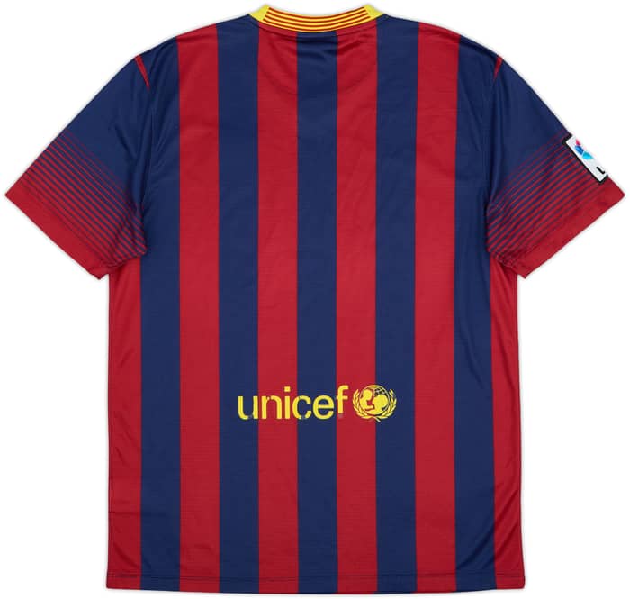 2013-14 Barcelona Camiseta Local - 5/10 - (M)