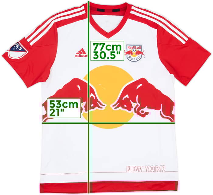 Camiseta de local de New York Red Bulls 2015-16 - 4/10 - (L)