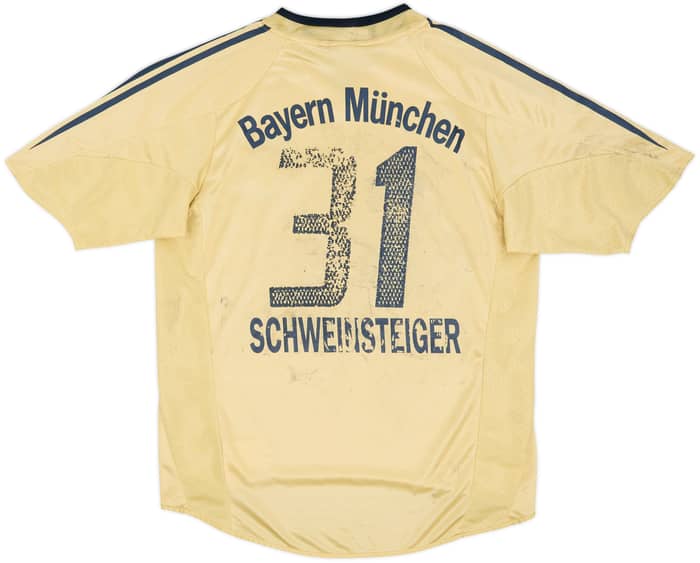 2004-06 Bayern Munich Away Shirt Schweinsteiger #31 - 4/10 - (M)