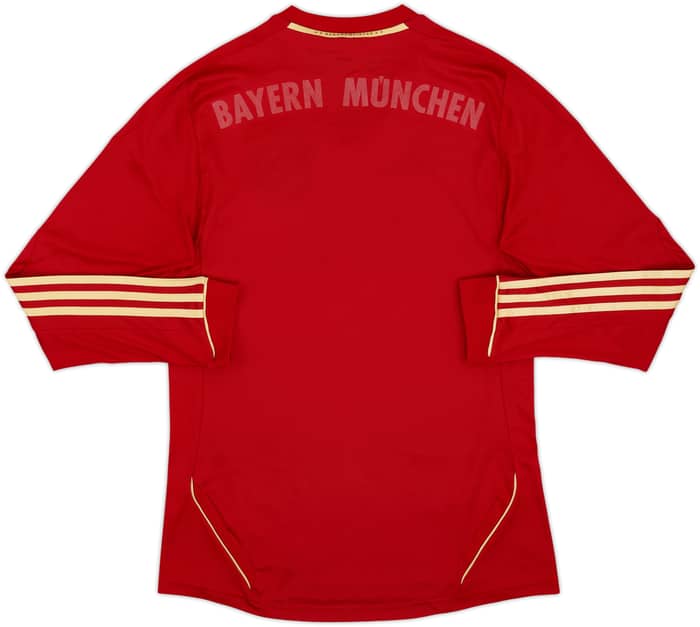 2011-13 Bayern Munich Home L/S Shirt - 5/10 - (S)