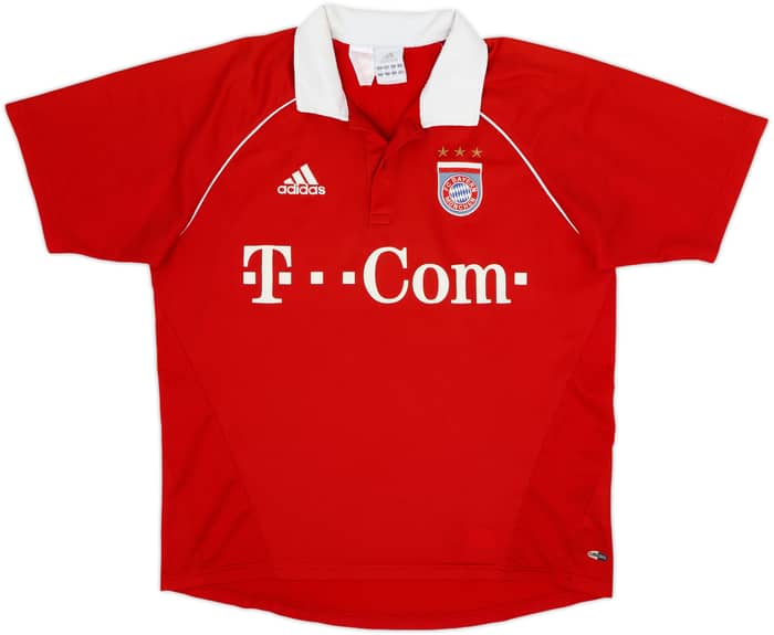 2005-06 Bayern Munich Home Shirt Ze Roberto #11 - 4/10 - (XL.Boys)