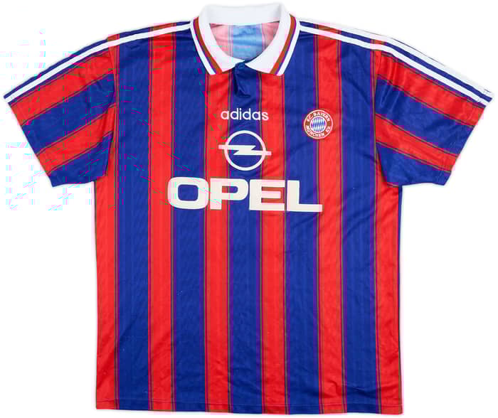 1995-97 Bayern Munich Home Shirt Klinsmann #18 - 6/10 - (M)