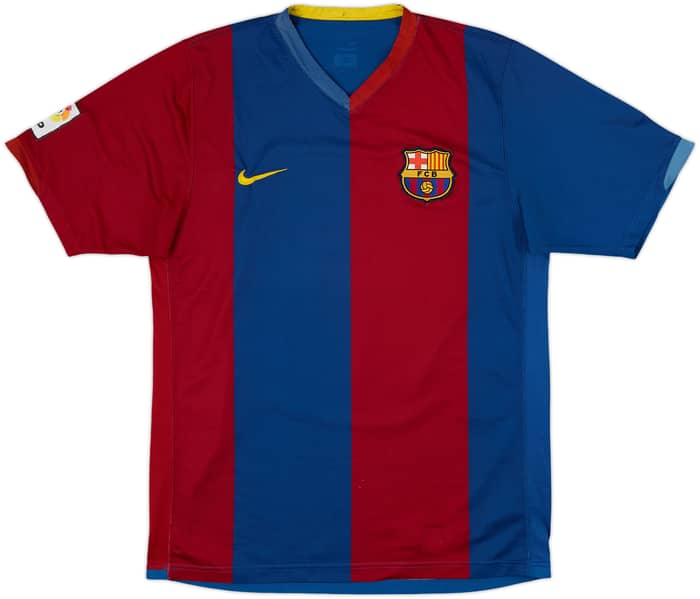 2006-07 Barcelona Home Shirt Ronaldinho #10 - 6/10 - (M)