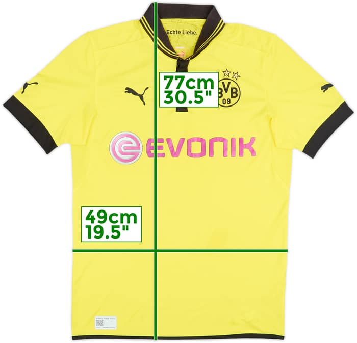 2012-13 Borussia Dortmund Home Shirt - 6/10 - (L)