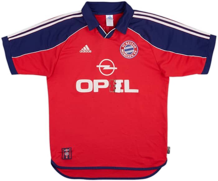 1999-01 Bayern Munich Home Shirt - 4/10 - (M)