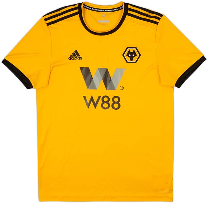2018-19 Wolves Home Shirt Raul #9 - 9/10 - (M)