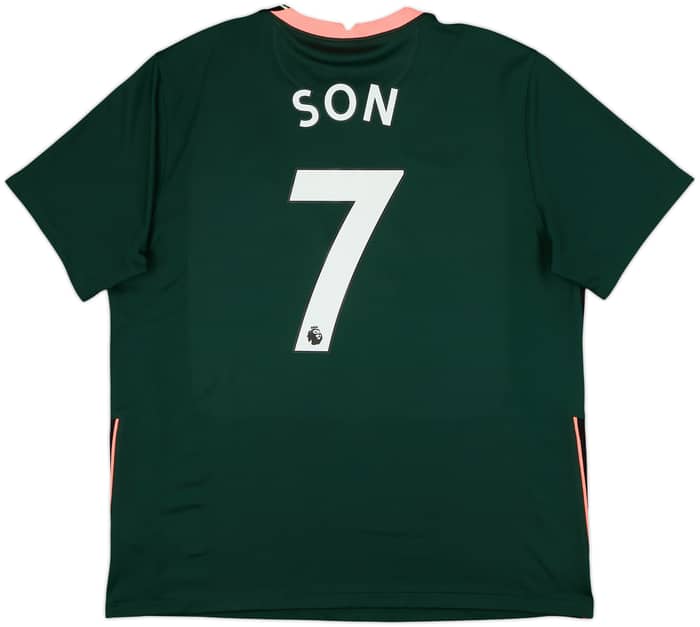 2020-21 Tottenham Away Shirt Son #7 - 9/10 - (XL)
