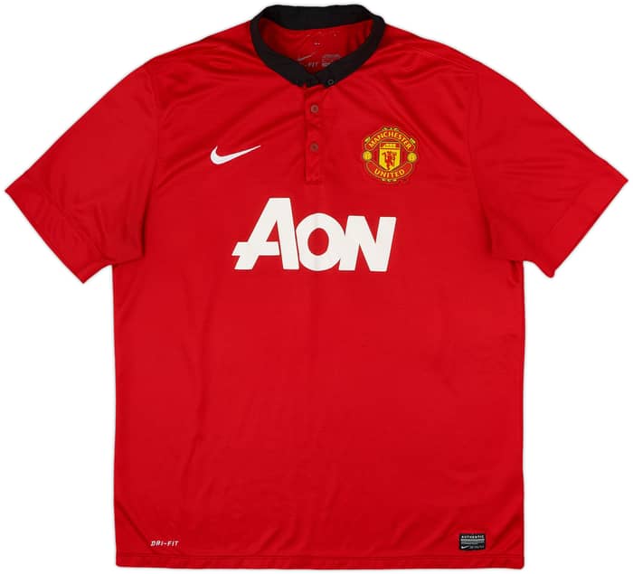 2013-14 Manchester United Home Shirt V.Persie #20 - 7/10 - (XL)