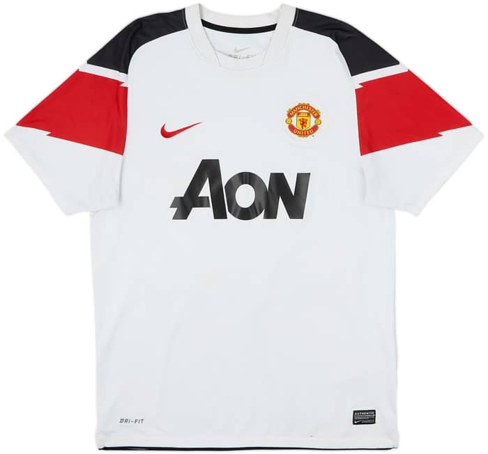 2010-12 Manchester United Camiseta Visitante Berbatov #9 - 5/10 - (M)