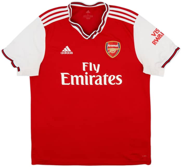 2019-20 Arsenal Home Shirt Saka #77 - 5/10 - (L)