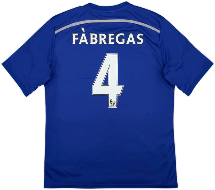 2014-15 Chelsea Home Shirt Fabregas #4 - 8/10 - (XL)