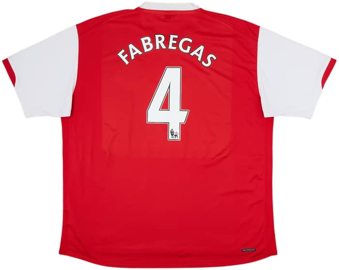 2006-08 Arsenal Camiseta Local Fabregas #4 - 7/10 - (XXL)