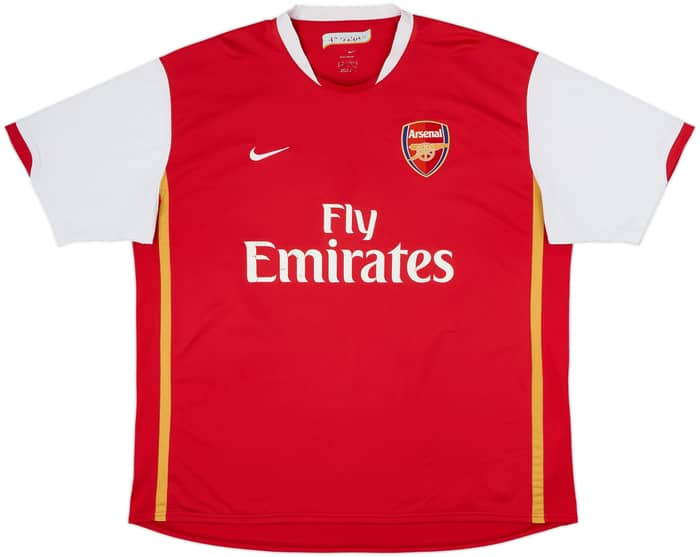 2006-08 Arsenal Camiseta Local Fabregas #4 - 7/10 - (XXL)
