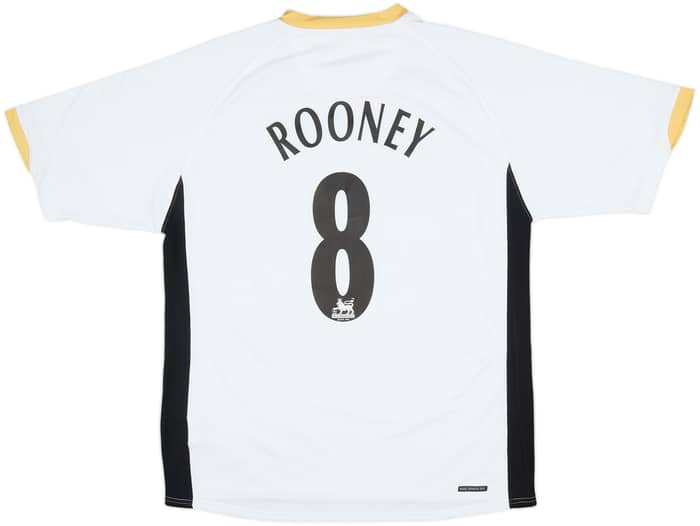 2006-08 Manchester United Away Shirt Rooney #8 - 8/10 - (L)