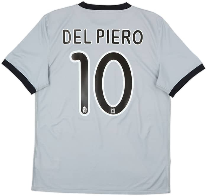 2009-10 Juventus Away Shirt Del Piero #10 - 6/10 - (M)