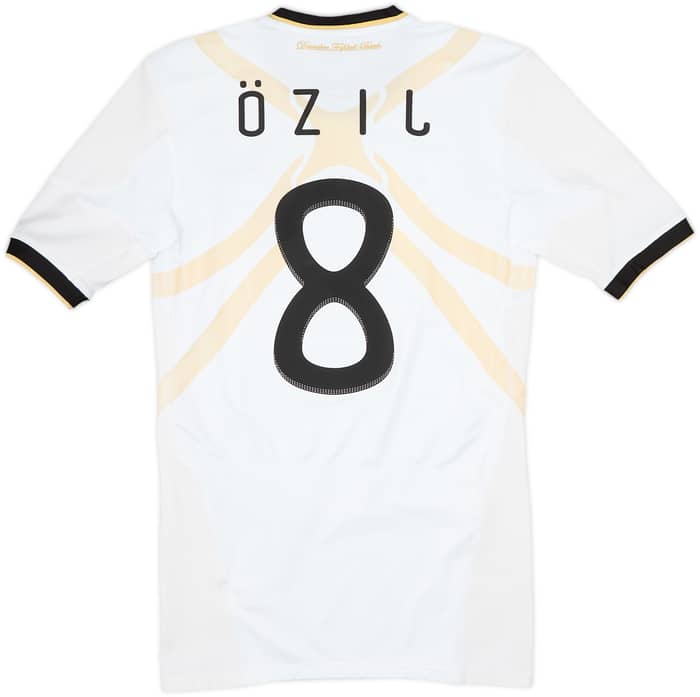 2010-11 Germany Player Issue TechFit Home Shirt Ozil #8 - 6/10 - (L)