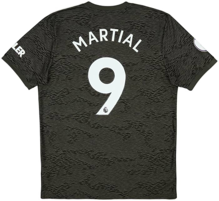 2020-21 Manchester United Away Shirt Martial #9 - 8/10 - (L)